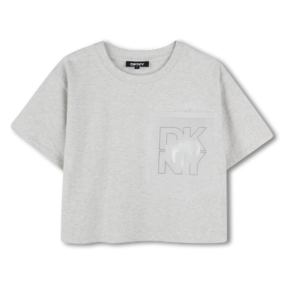 Ruimvallend T-shirt van katoen DKNY GIRL