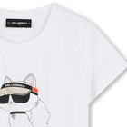 T-SHIRT KORTE MOUWEN KARL LAGERFELD KIDS 
                    GIRL