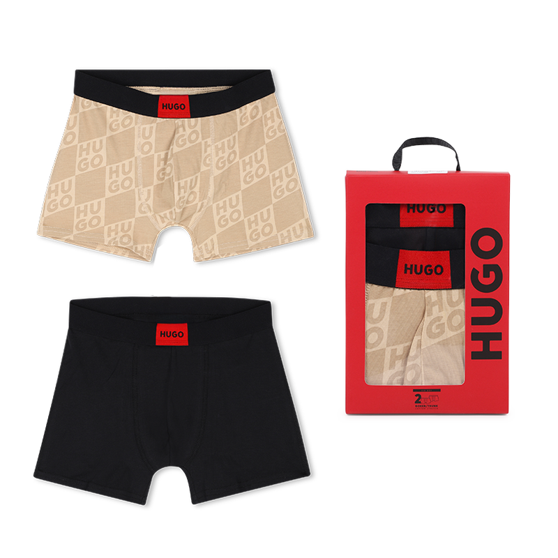 SET VAN 2 BOXERS HUGO 
                        BOY