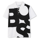 Katoenen poloshirt BOSS 
                    BOY
