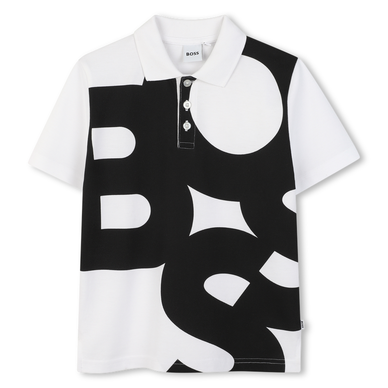 Katoenen poloshirt BOSS 
                        BOY