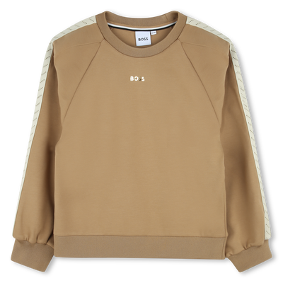 Fancy schoudersweatshirt BOSS GIRL