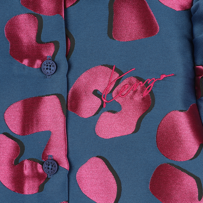 Blouse met plooien KENZO KIDS 
                        GIRL