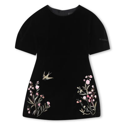 Velours jurk GIVENCHY MEISJE