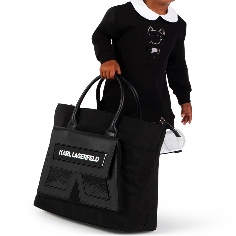 Jurk met tutu en lage taille KARL LAGERFELD KIDS 
                        GIRL