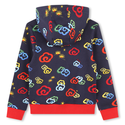 Bedrukte sweater met capuchon KENZO KIDS UNISEX