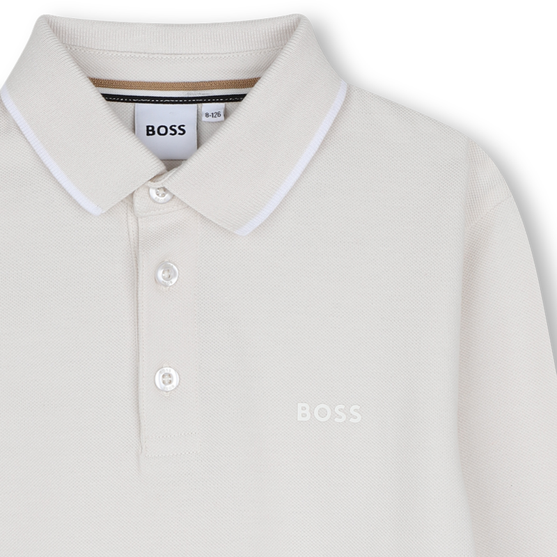 Polo met lange mouwen BOSS 
                        BOY