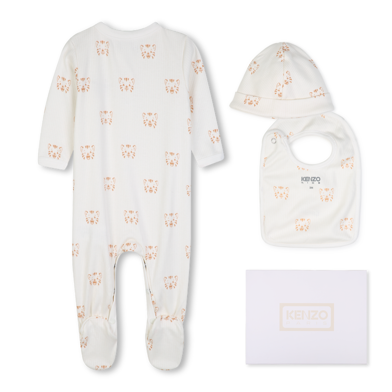 Pyjama set, muts en slabbetje KENZO KIDS 
                        JONGEN