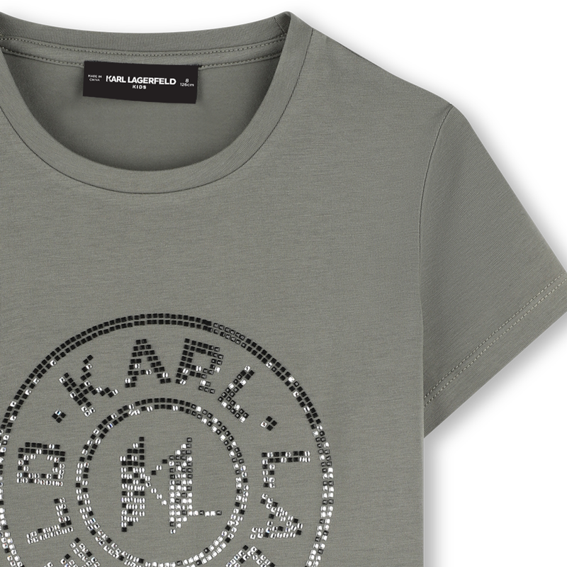 T-SHIRT KORTE MOUWEN KARL LAGERFELD KIDS 
                        GIRL