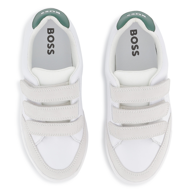 SNEAKERS MET KLITTENBANDSTREPEN BOSS 
                        BOY