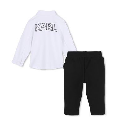 Overhemd en broek set KARL LAGERFELD KIDS JONGEN