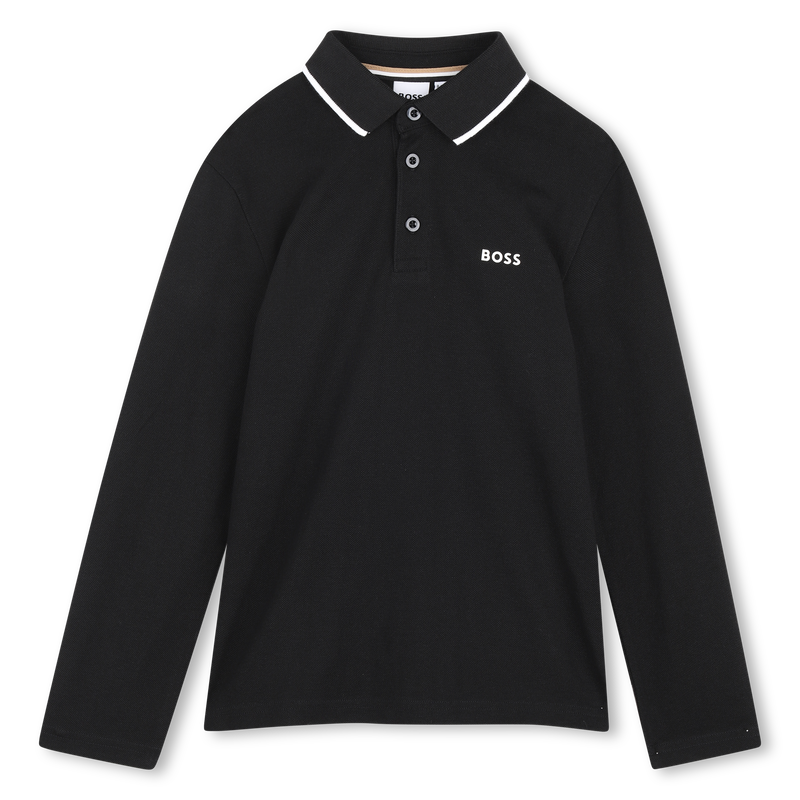 Polo met lange mouwen BOSS 
                        BOY