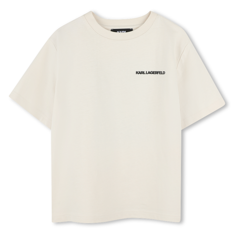 T-shirt met korte mouwen KARL LAGERFELD KIDS 
                        BOY