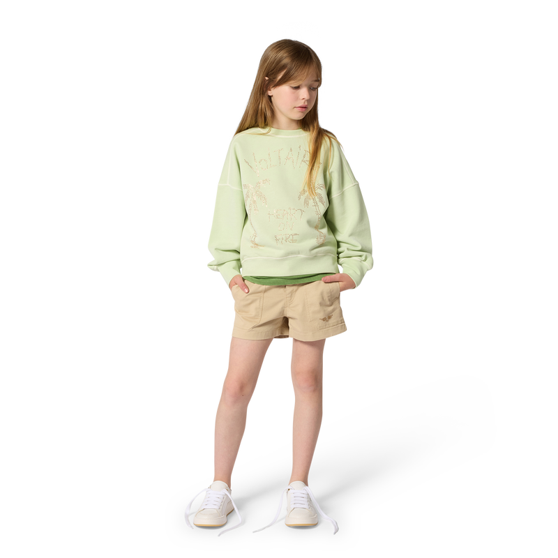 SWEATSHIRT MET RONDE HALS ZADIG & VOLTAIRE 
                        GIRL