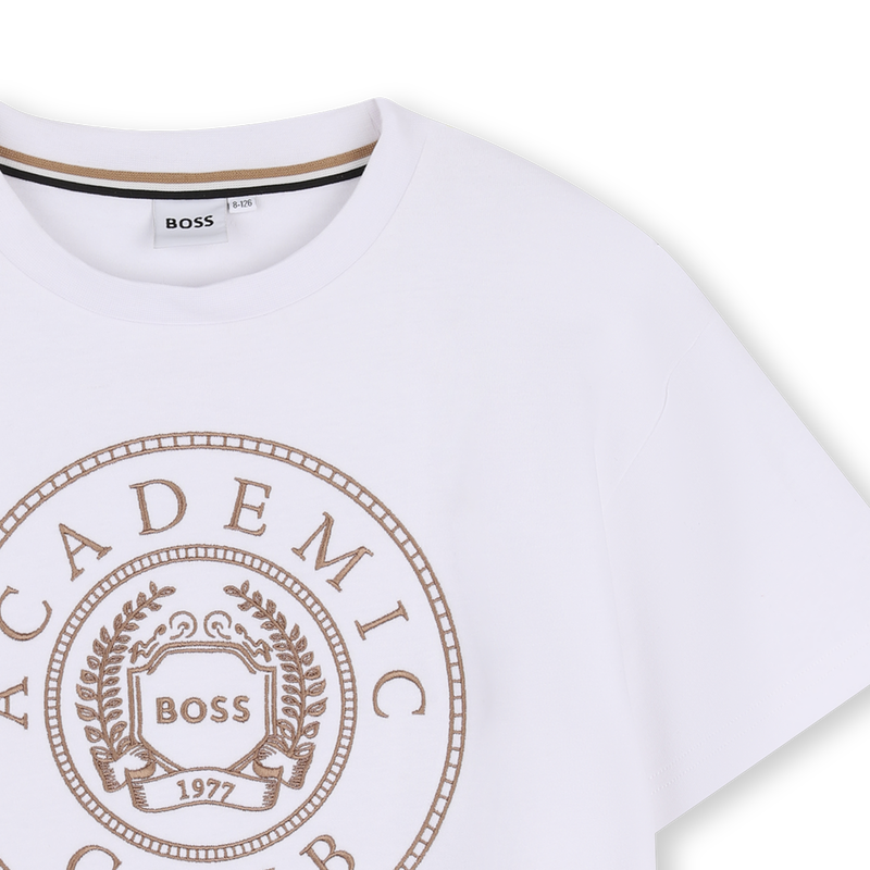 T-shirt met korte mouwen BOSS 
                        BOY