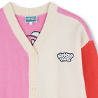 Gebreid vest met v-hals KENZO KIDS 
                    GIRL