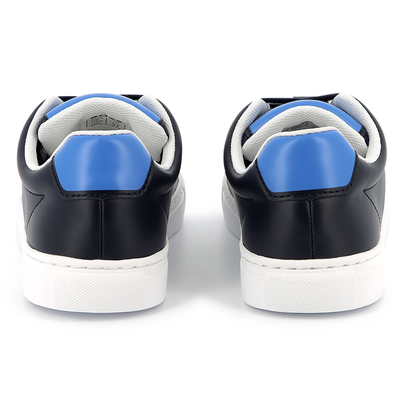 Lederen sneakers met veters BOSS 
                        BOY