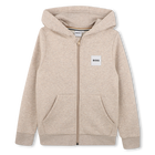 Joggingsweater, GEMELEERD ECRU, hi-res