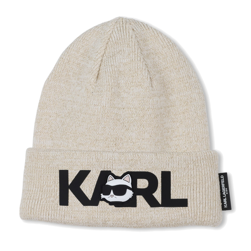 Hoed + nekwarmer set KARL LAGERFELD KIDS 
                        GIRL
