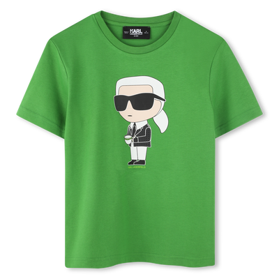 T-shirt met korte mouwen KARL LAGERFELD KIDS BOY