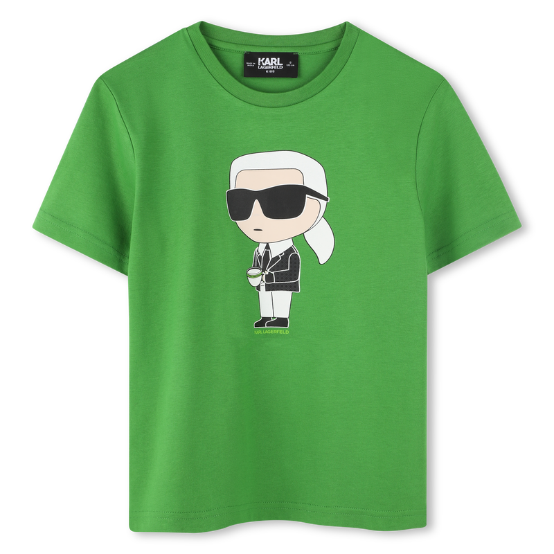 T-shirt met korte mouwen KARL LAGERFELD KIDS 
                        BOY