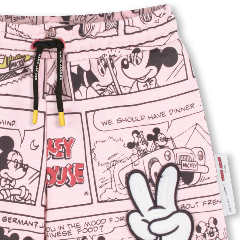 Fleece short van katoen MARC JACOBS 
                        GIRL