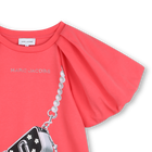 Korte mouwen jurk MARC JACOBS 
                    MEISJE