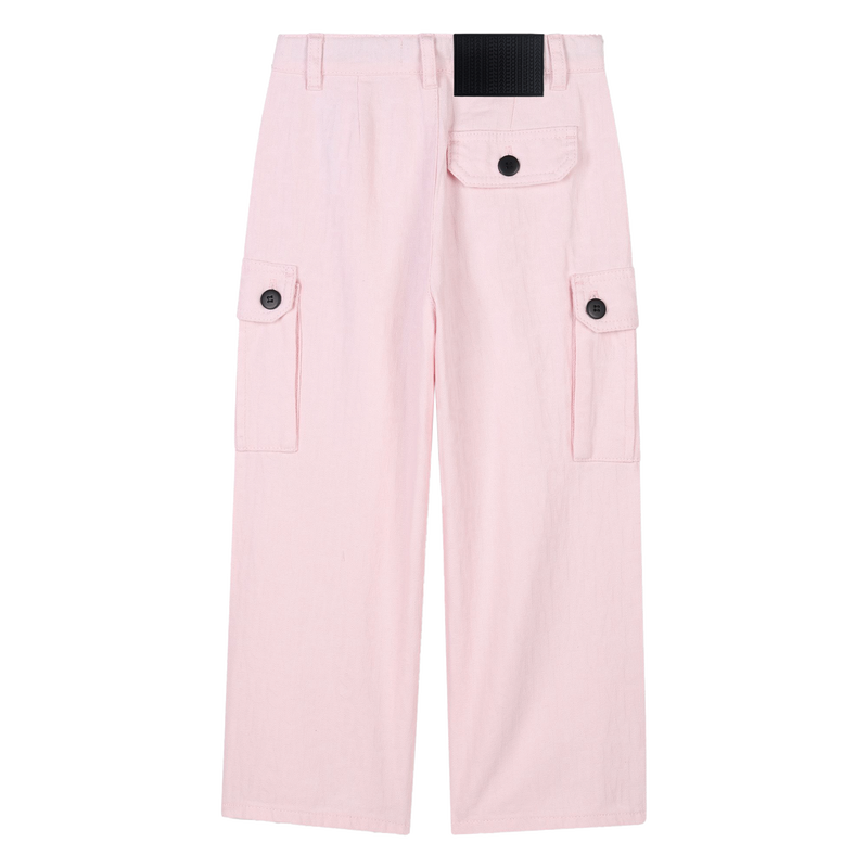 Katoenen broek met zakken MARC JACOBS 
                        GIRL