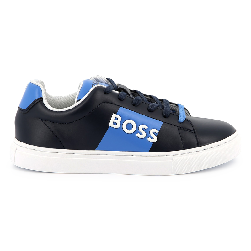 Lederen sneakers met veters BOSS 
                        BOY