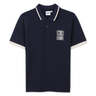 Polo met etiketje op de borst BOSS 
                    BOY