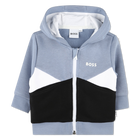 VEST MET KAP BOSS 
                    JONGEN