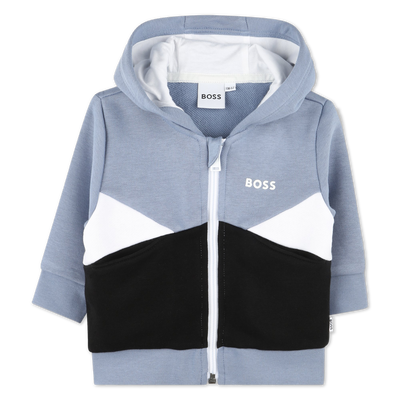 VEST MET KAP BOSS JONGEN