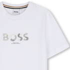 T-shirt met korte mouwen BOSS 
                    BOY