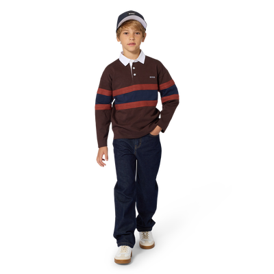 Polo met lange mouwen BOSS BOY