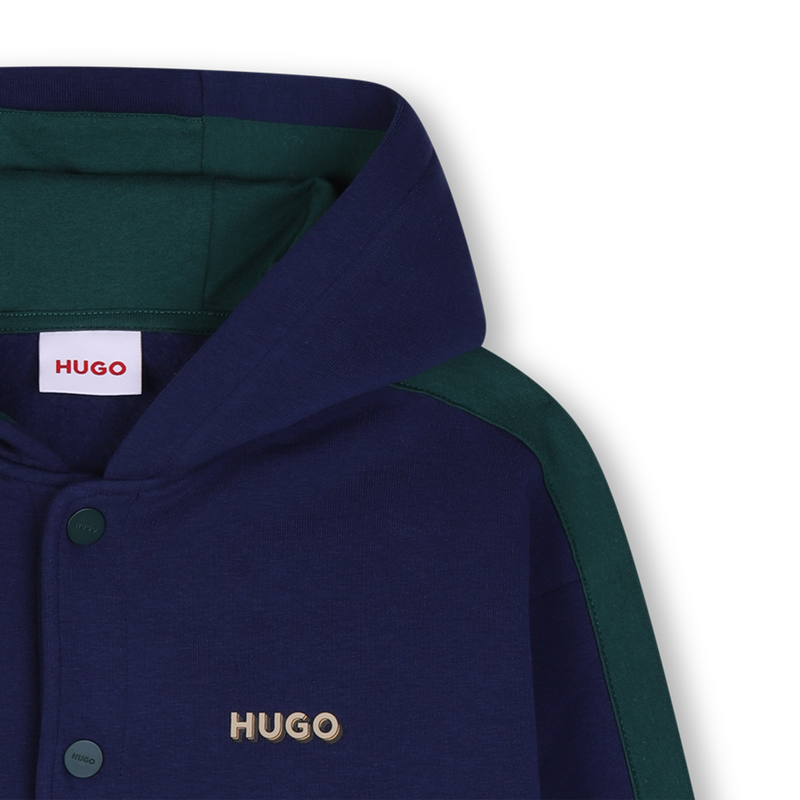 CARDIGAN MOLLETON HUGO 
                        JONGEN