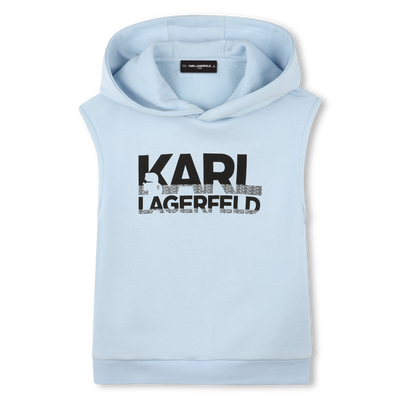 Sweater met capuchon KARL LAGERFELD KIDS BOY