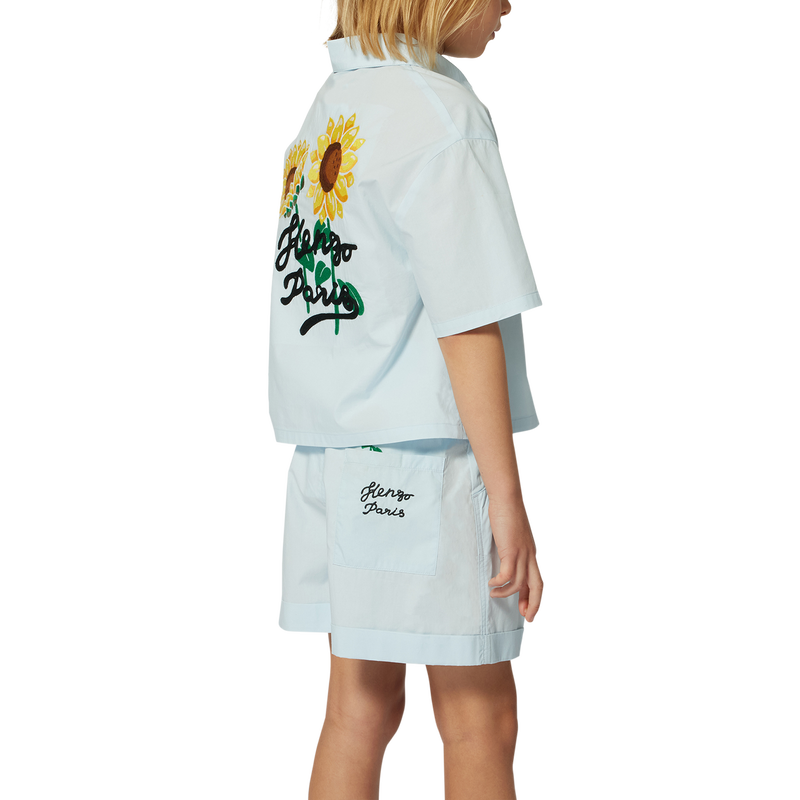 Short met elastische taille KENZO KIDS 
                        GIRL
