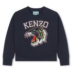 Katoenen sweater borduurwerk KENZO KIDS 
                    GIRL