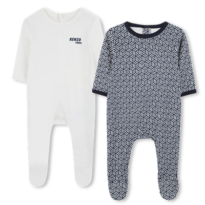 Set van twee katoenen pyjama's KENZO KIDS UNISEX