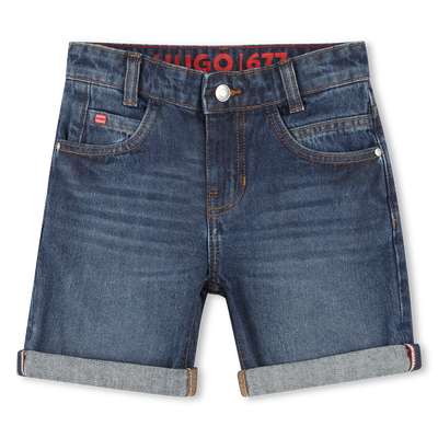 Denim bermuda met 5 zakken HUGO BOY