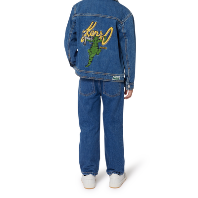 Denim vest KENZO KIDS UNISEX
