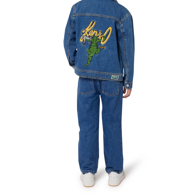 Denim vest KENZO KIDS 
                        UNISEX