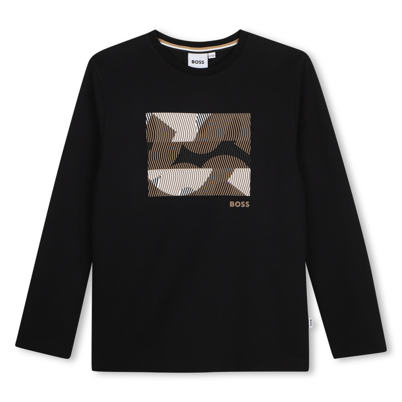 T-shirt met lange mouwen BOSS 
                        BOY