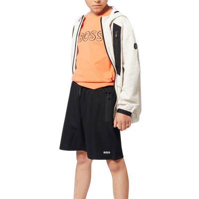 Joggingbermuda met logo BOSS BOY