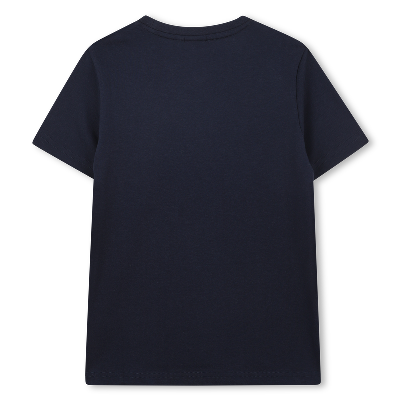 Katoenen T-shirt korte mouwen BOSS 
                        BOY