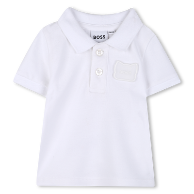 POLOSHIRT MET KORTE MOUWEN BOSS BOY