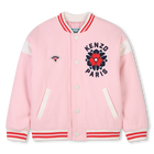 Geborduurde wollen jas KENZO KIDS 
                    GIRL