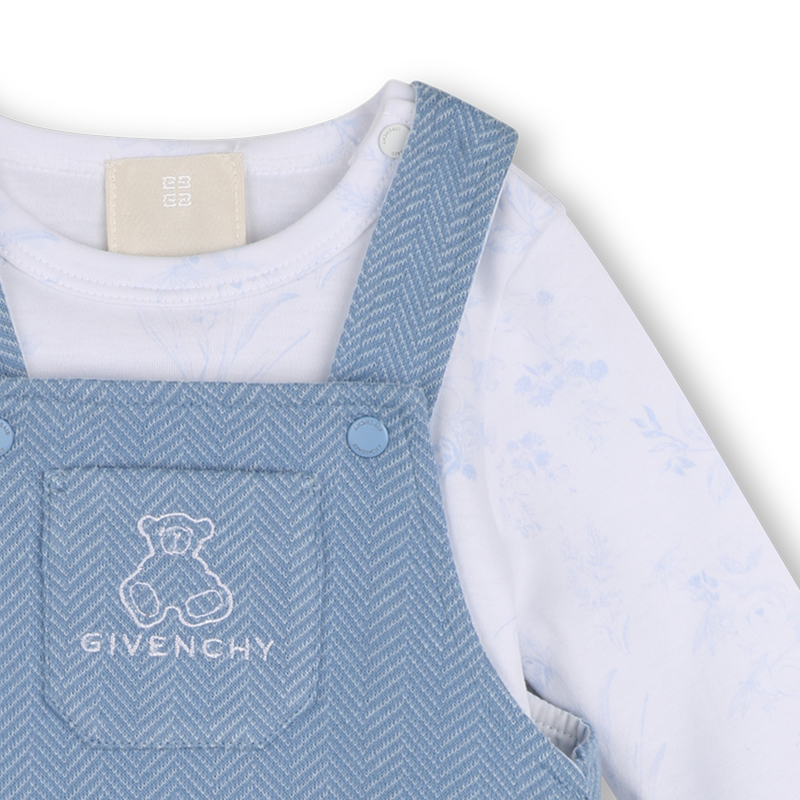 Overall- en T-shirtset GIVENCHY 
                        JONGEN