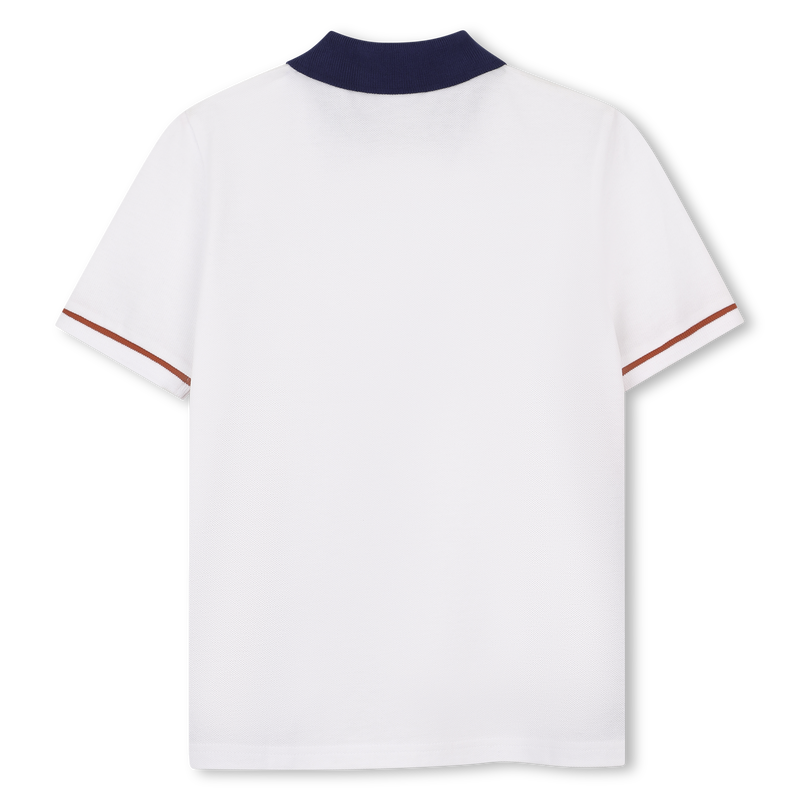 POLO MET KORTE MOUWEN BOSS 
                        JONGEN