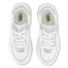 Sneakers met veters en badge KARL LAGERFELD KIDS 
                    GIRL